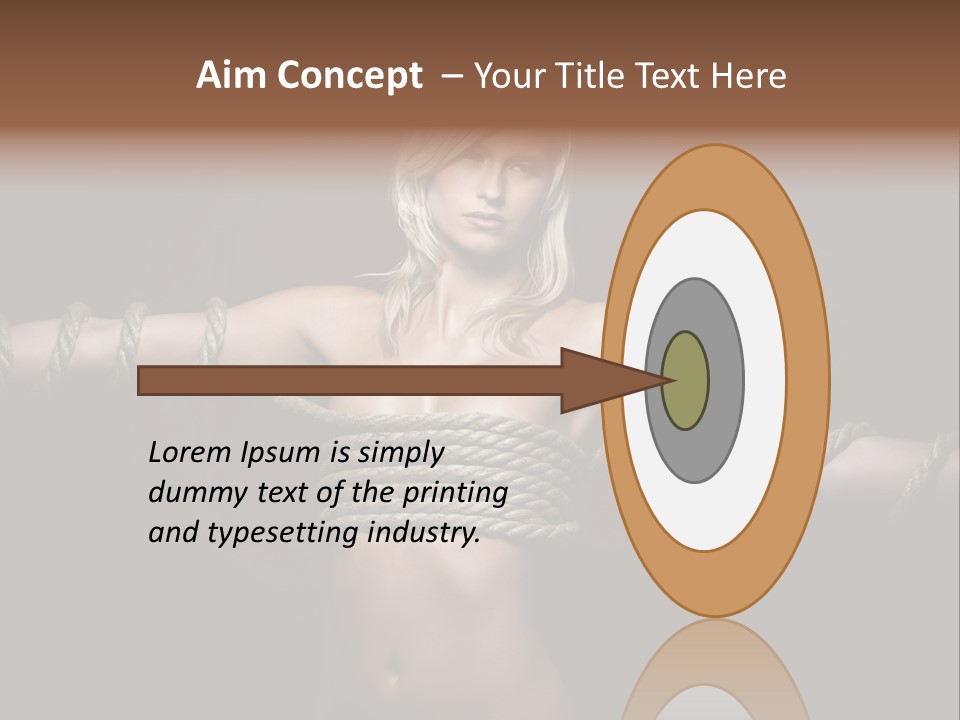 Fetish Y Artistic PowerPoint Template