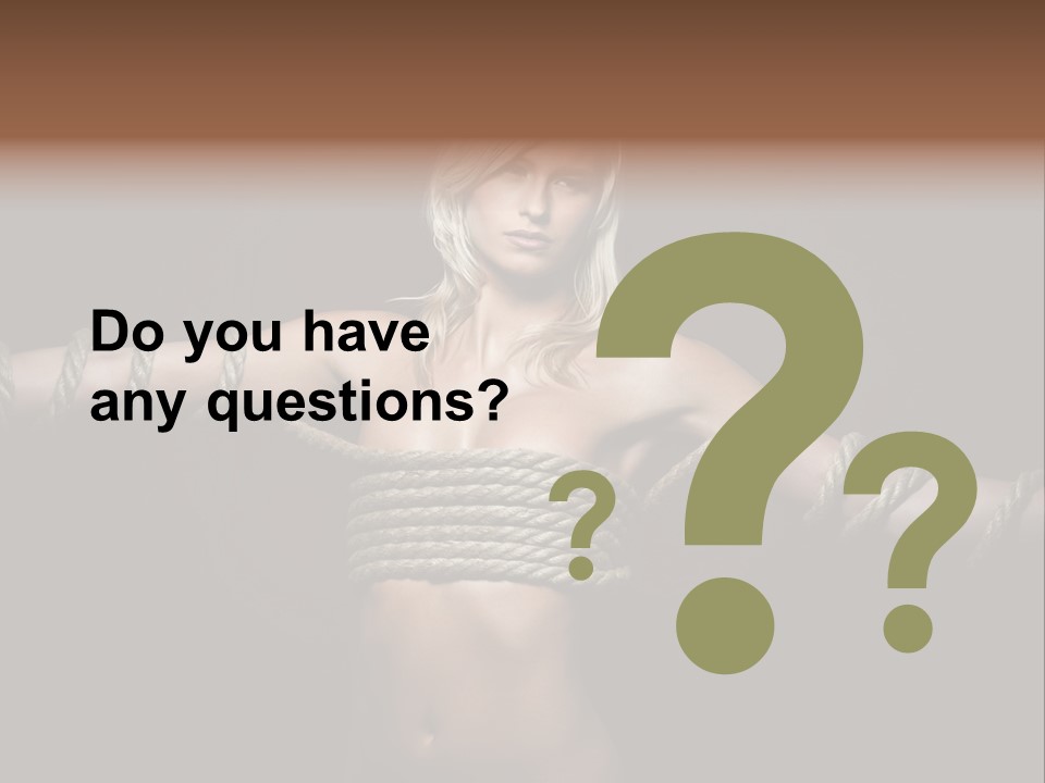 Fetish Y Artistic PowerPoint Template