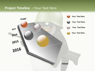 Battlefield Khaki Protect PowerPoint Template