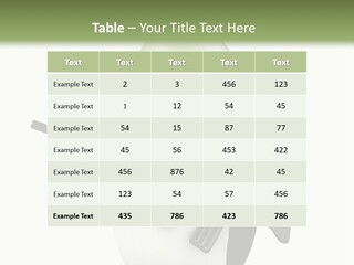 Battlefield Khaki Protect PowerPoint Template