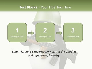 Battlefield Khaki Protect PowerPoint Template