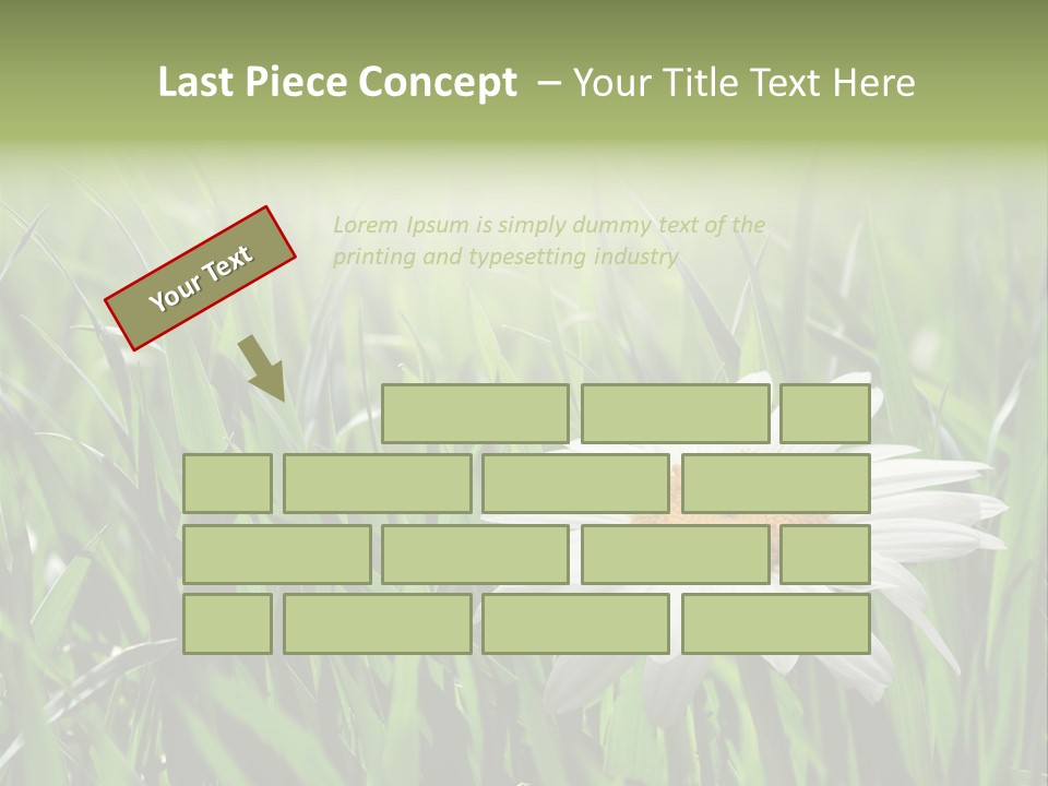 Sunlight Herbal Growth PowerPoint Template