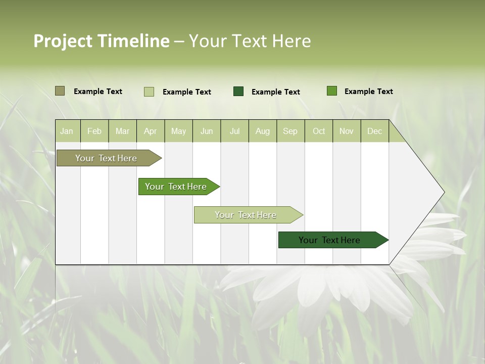 Sunlight Herbal Growth PowerPoint Template