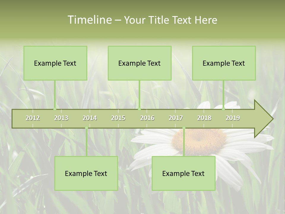 Sunlight Herbal Growth PowerPoint Template