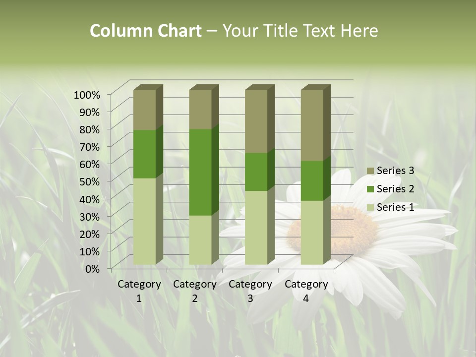 Sunlight Herbal Growth PowerPoint Template