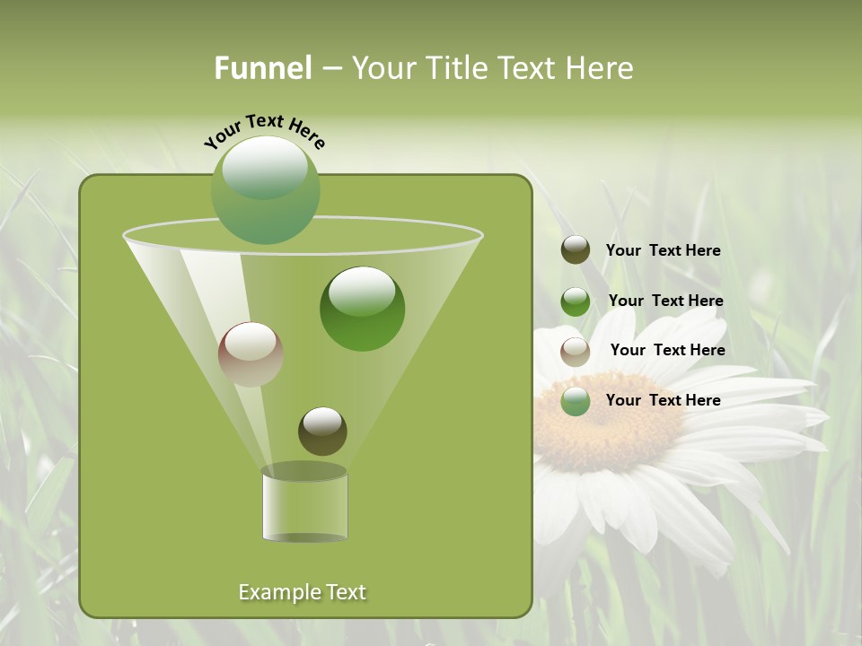 Sunlight Herbal Growth PowerPoint Template