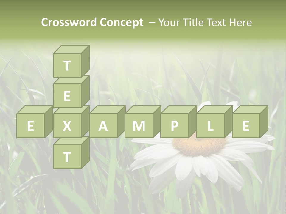 Sunlight Herbal Growth PowerPoint Template