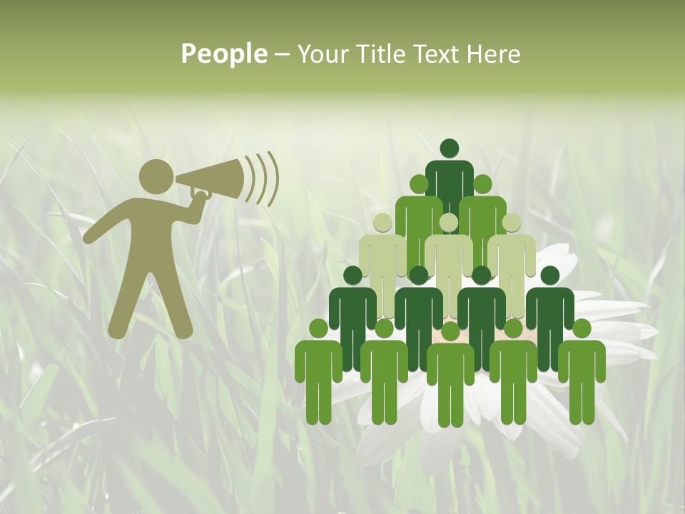 Sunlight Herbal Growth PowerPoint Template