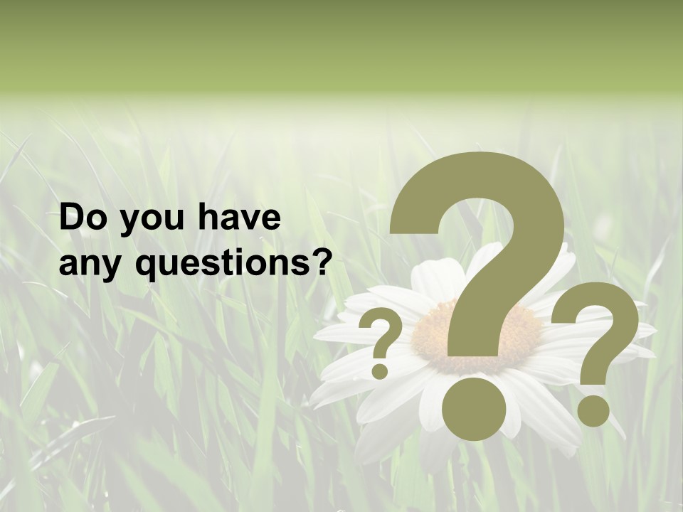 Sunlight Herbal Growth PowerPoint Template