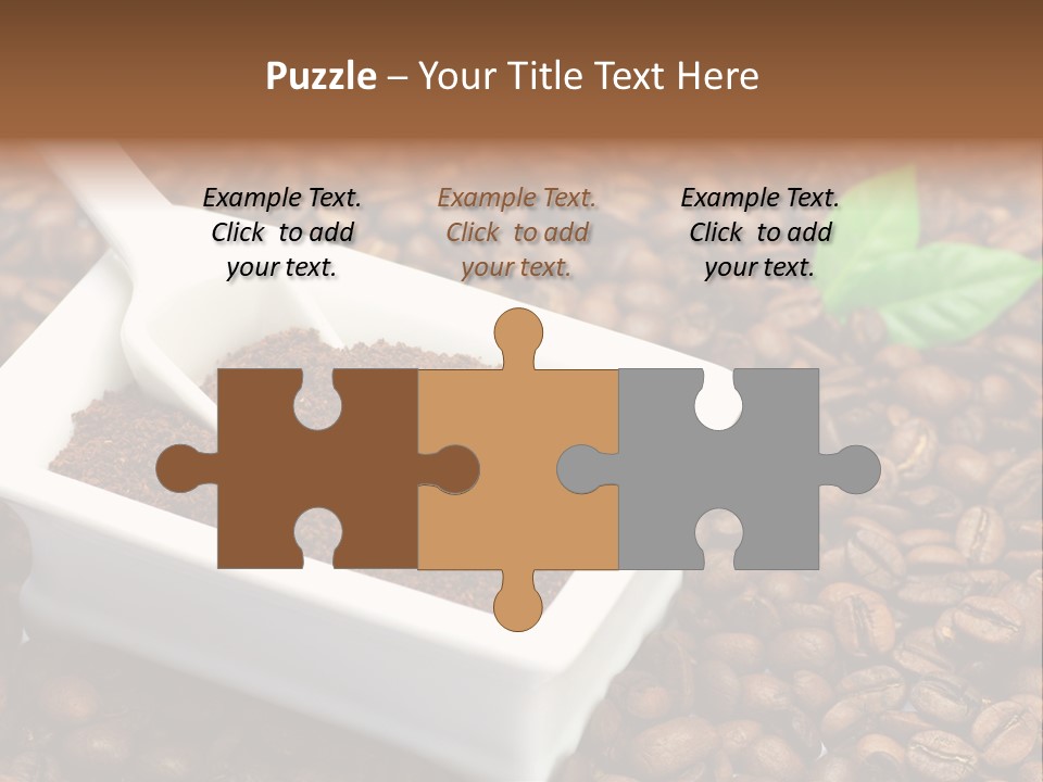 Coffee Cup Cup Food PowerPoint Template