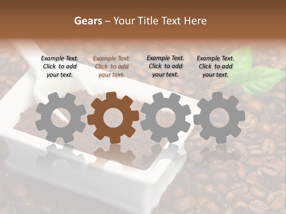 Coffee Cup Cup Food PowerPoint Template