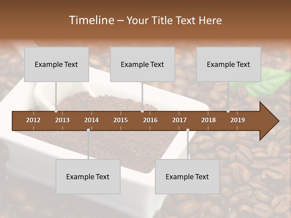 Coffee Cup Cup Food PowerPoint Template