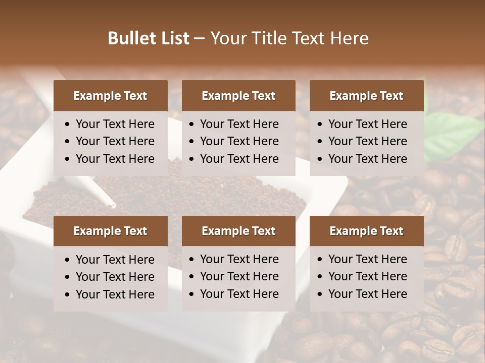 Coffee Cup Cup Food PowerPoint Template