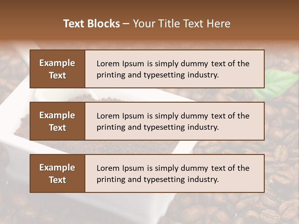 Coffee Cup Cup Food PowerPoint Template