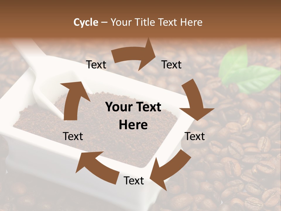 Coffee Cup Cup Food PowerPoint Template