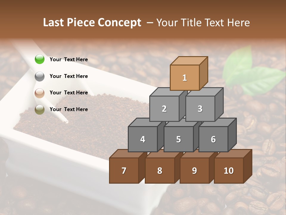 Coffee Cup Cup Food PowerPoint Template