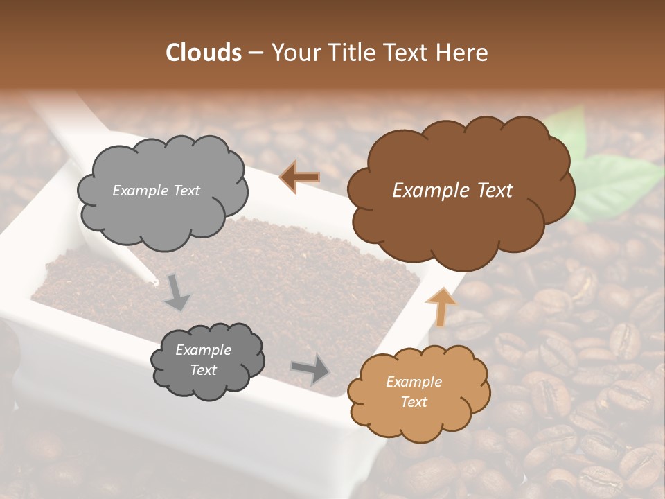 Coffee Cup Cup Food PowerPoint Template