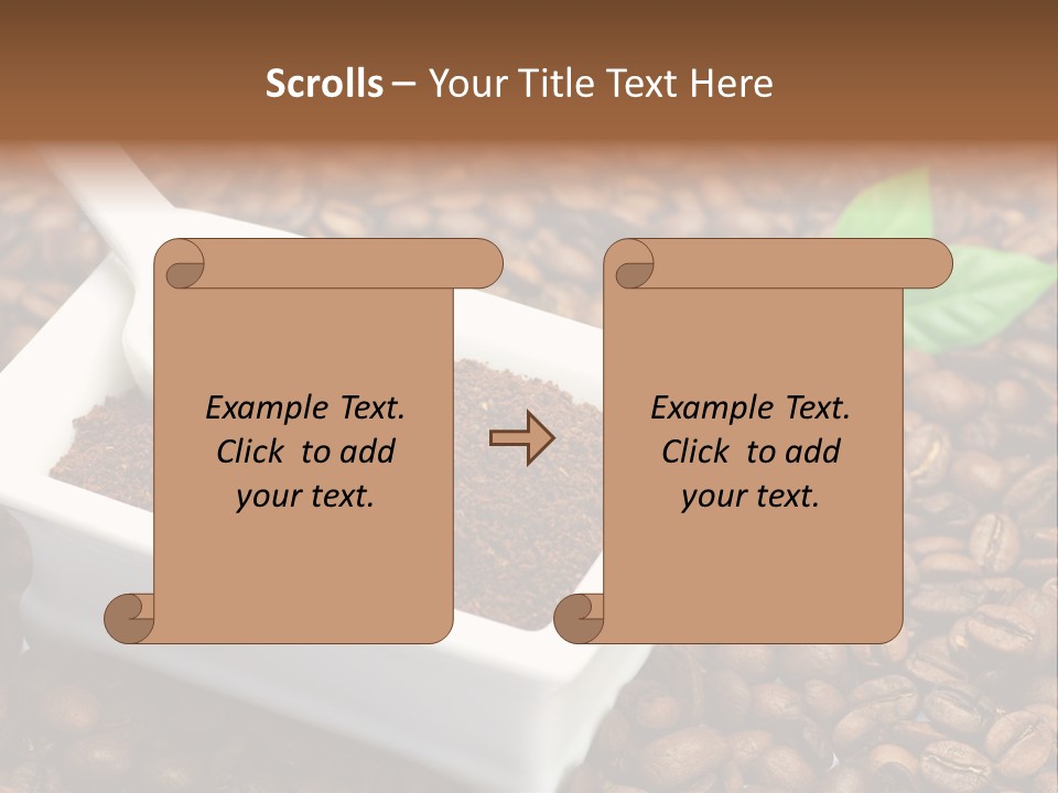 Coffee Cup Cup Food PowerPoint Template