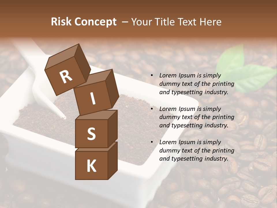 Coffee Cup Cup Food PowerPoint Template