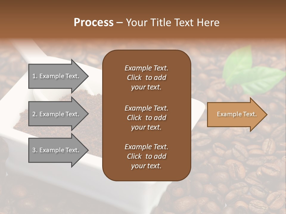 Coffee Cup Cup Food PowerPoint Template