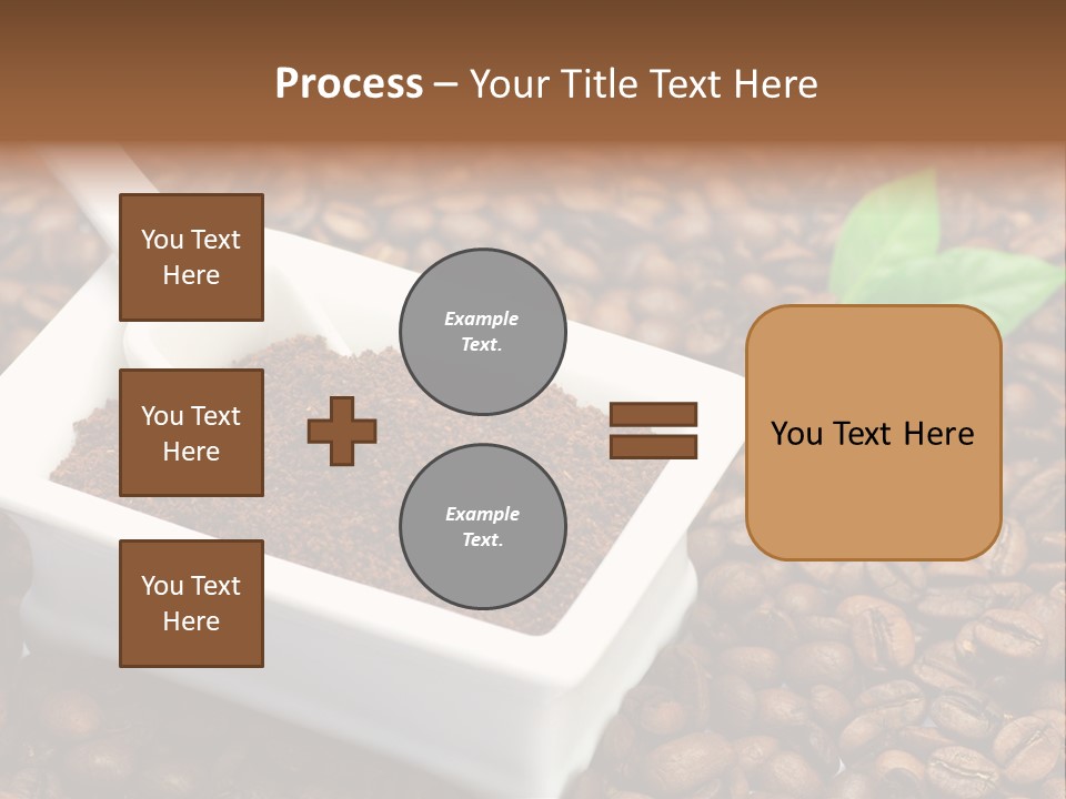 Coffee Cup Cup Food PowerPoint Template