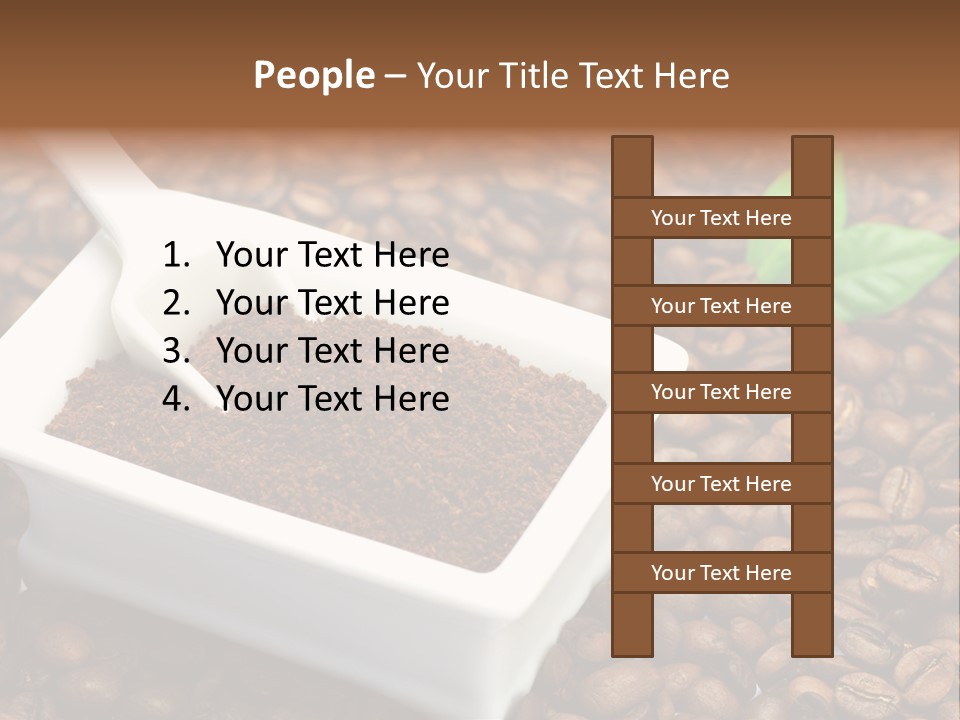 Coffee Cup Cup Food PowerPoint Template