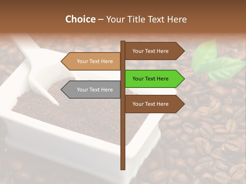 Coffee Cup Cup Food PowerPoint Template