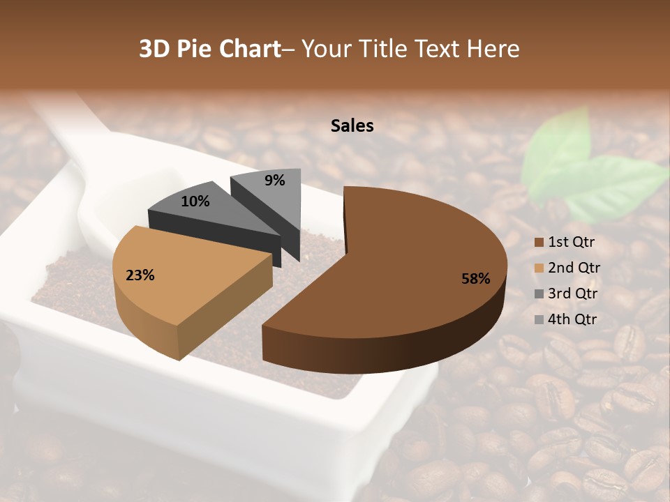 Coffee Cup Cup Food PowerPoint Template