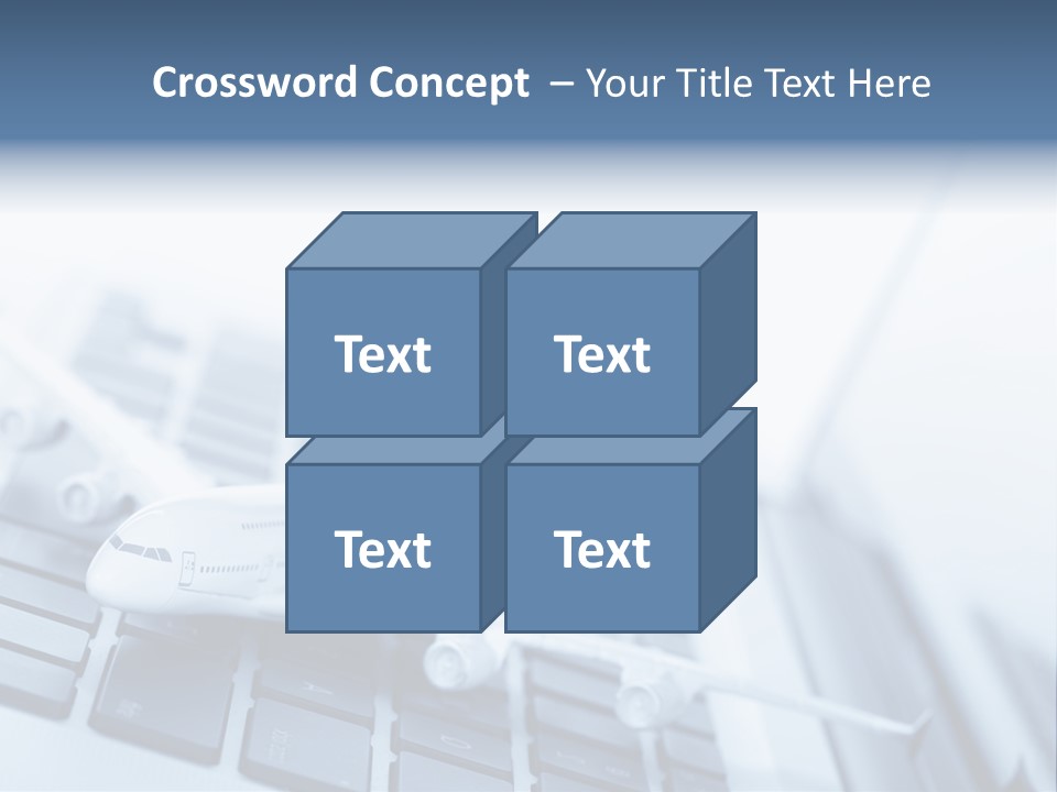 Ticket Online Flight PowerPoint Template