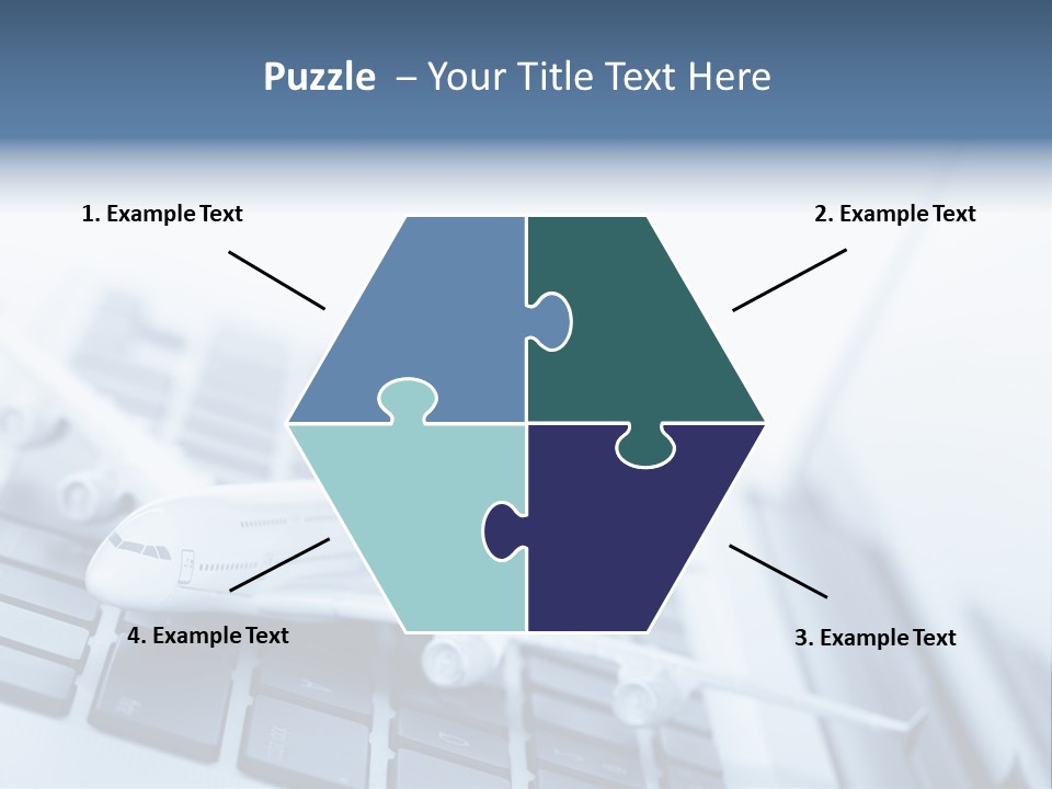 Ticket Online Flight PowerPoint Template