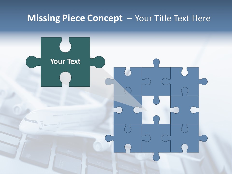 Ticket Online Flight PowerPoint Template