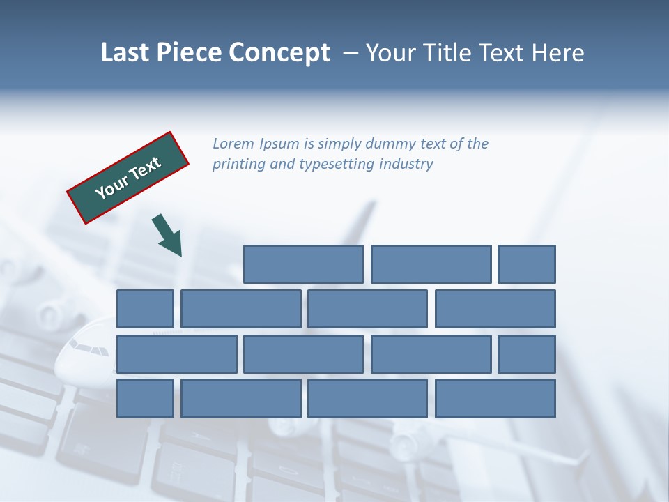 Ticket Online Flight PowerPoint Template