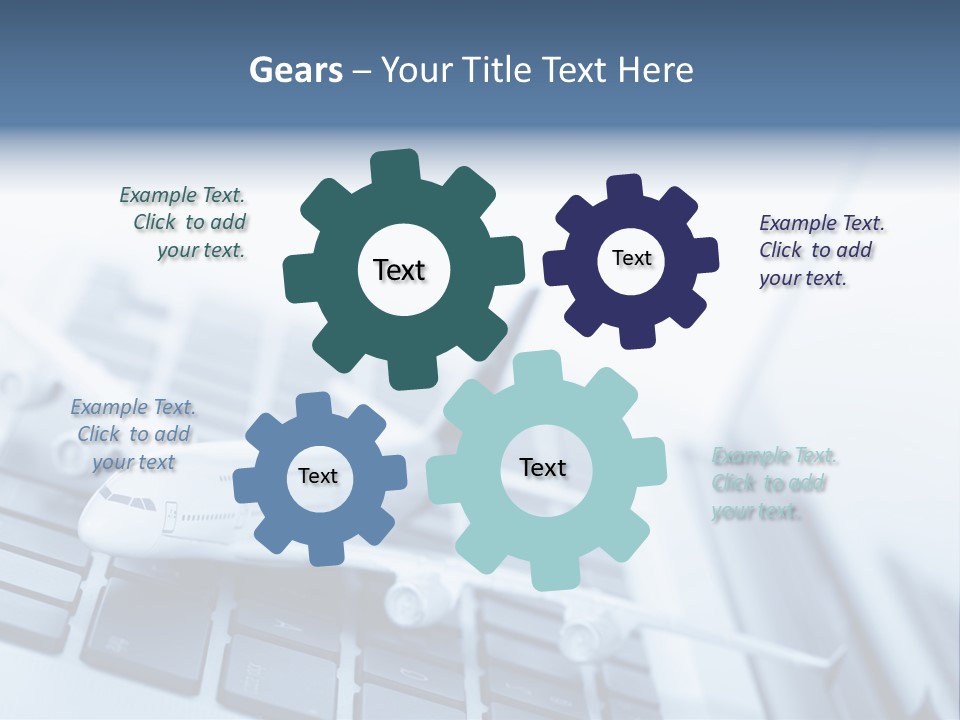 Ticket Online Flight PowerPoint Template