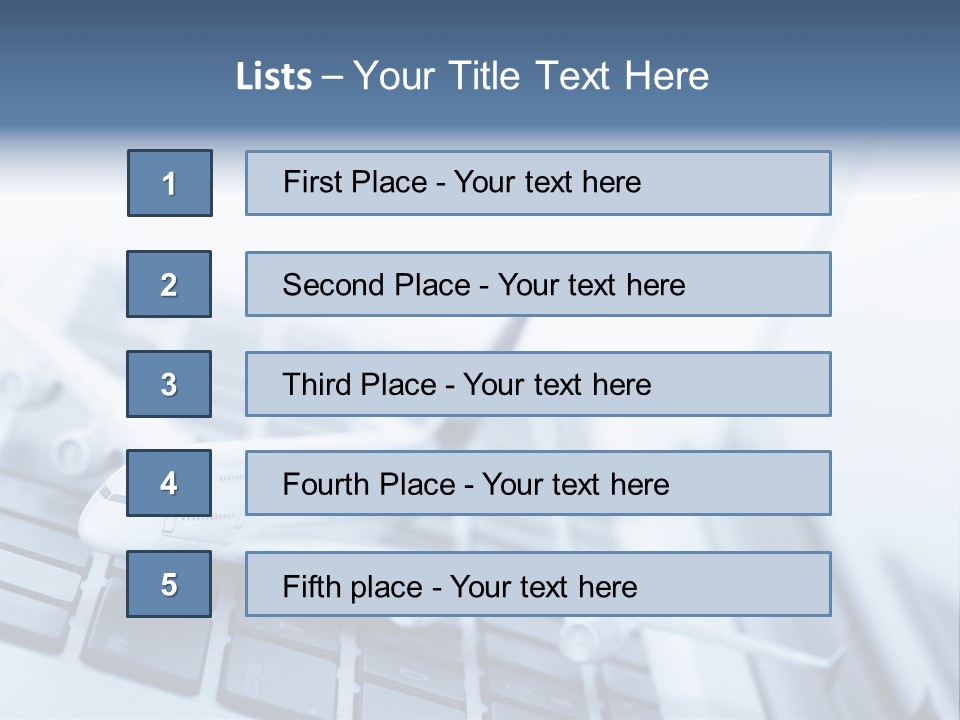 Ticket Online Flight PowerPoint Template
