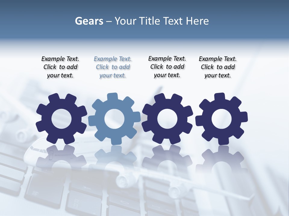 Ticket Online Flight PowerPoint Template