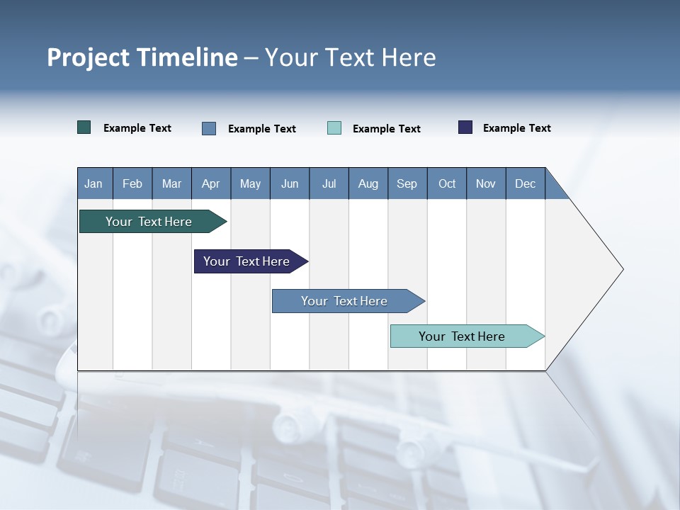 Ticket Online Flight PowerPoint Template