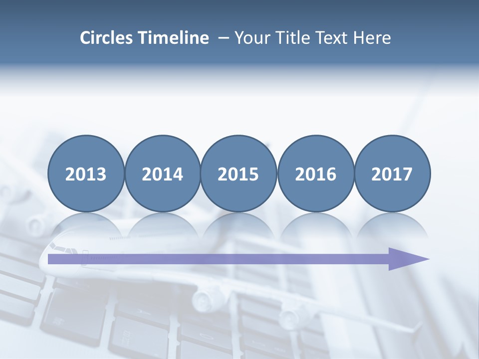 Ticket Online Flight PowerPoint Template