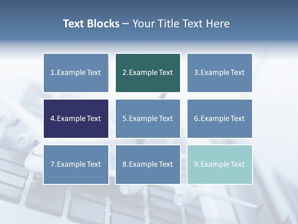 Ticket Online Flight PowerPoint Template
