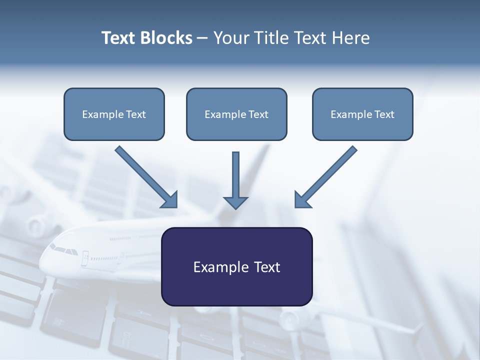 Ticket Online Flight PowerPoint Template