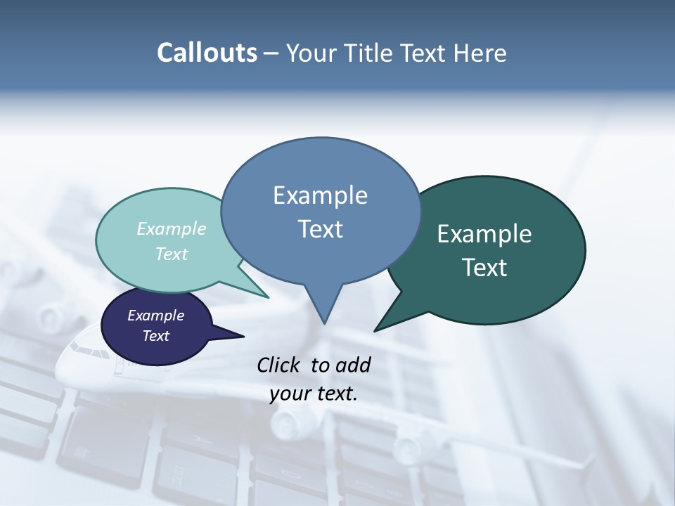 Ticket Online Flight PowerPoint Template