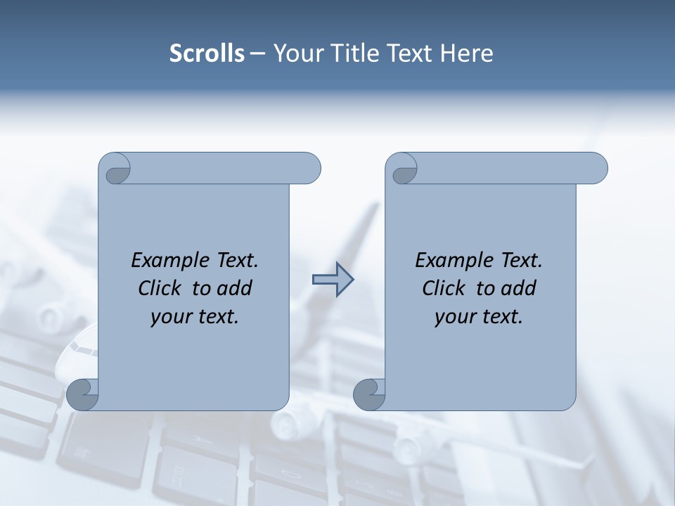 Ticket Online Flight PowerPoint Template