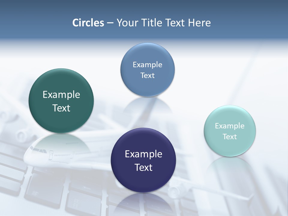 Ticket Online Flight PowerPoint Template