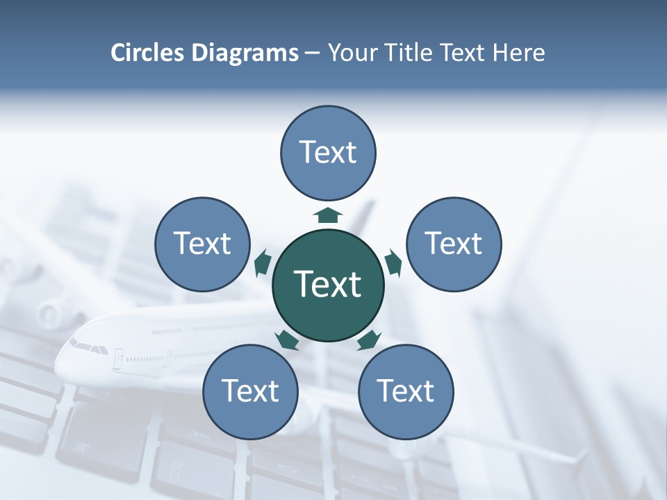 Ticket Online Flight PowerPoint Template