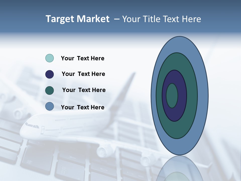 Ticket Online Flight PowerPoint Template