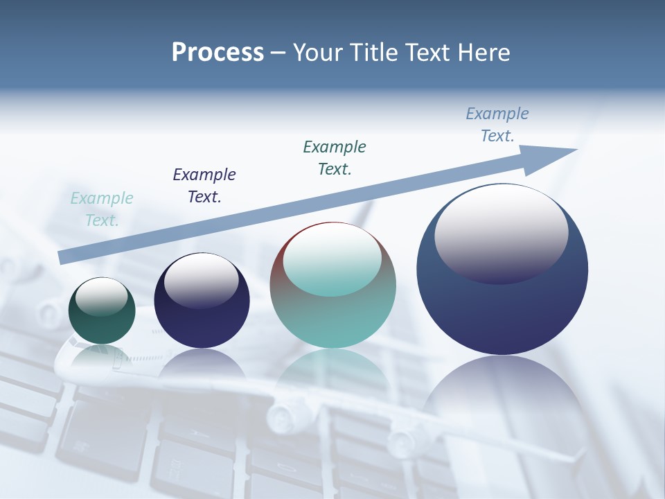 Ticket Online Flight PowerPoint Template