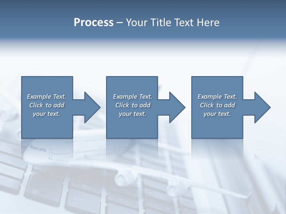 Ticket Online Flight PowerPoint Template