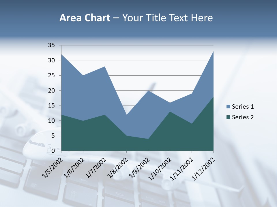 Ticket Online Flight PowerPoint Template