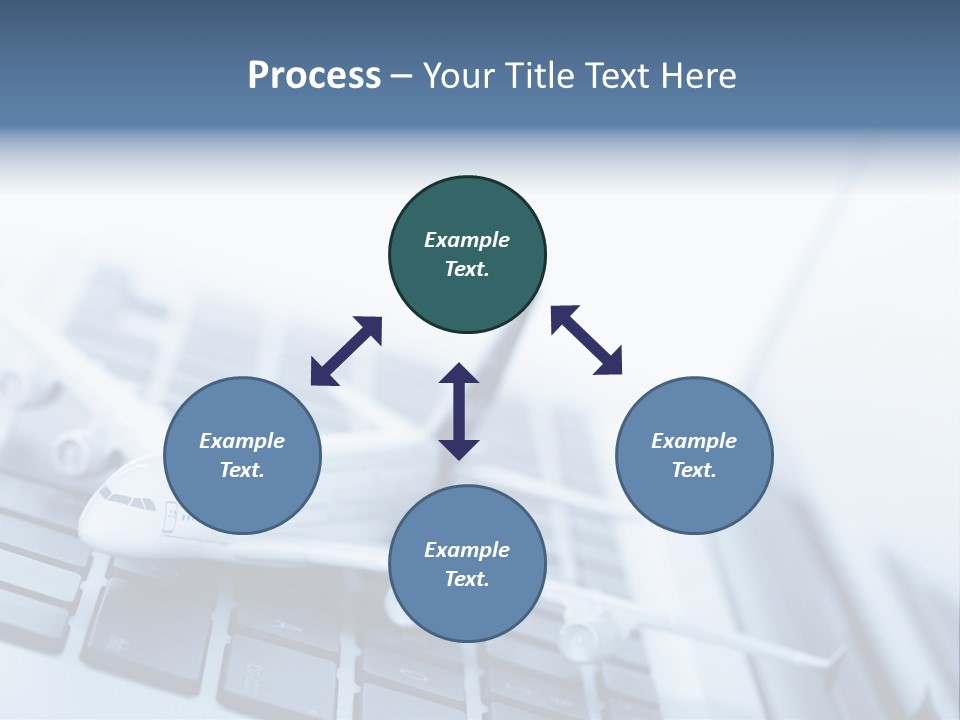 Ticket Online Flight PowerPoint Template