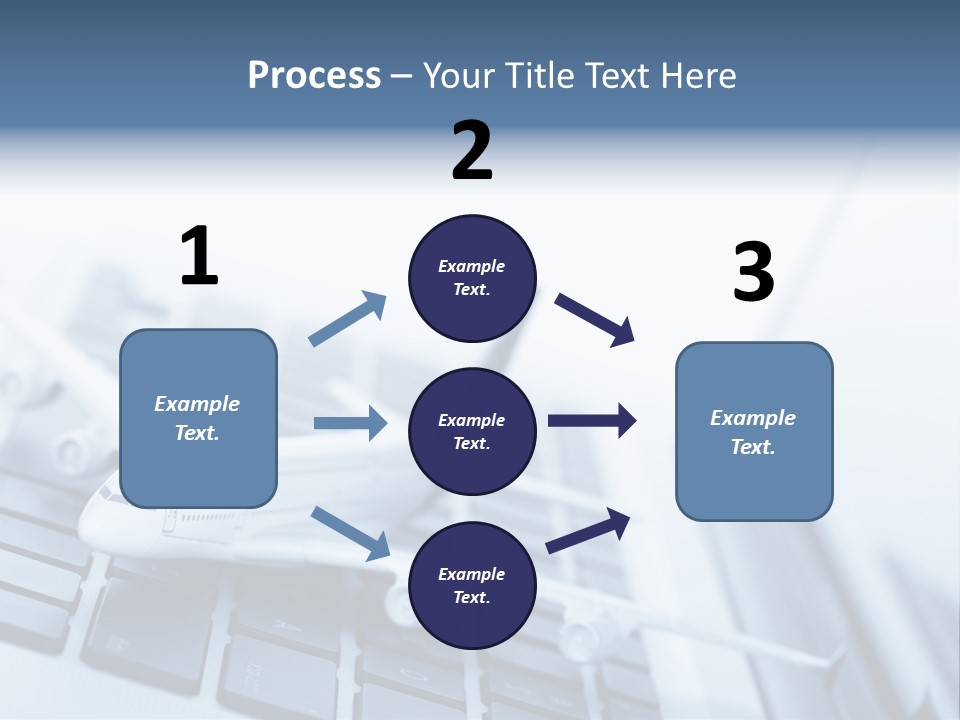 Ticket Online Flight PowerPoint Template