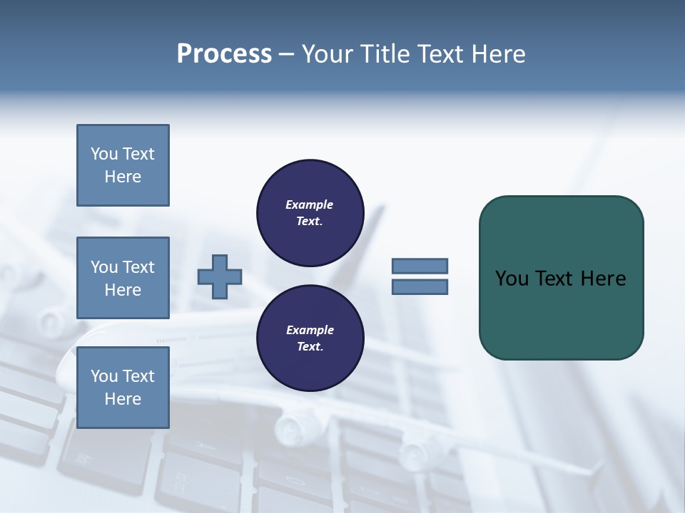Ticket Online Flight PowerPoint Template